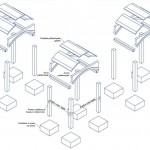 Cross-section of kit