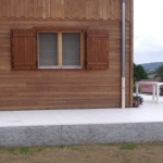 Soubassement de terrasse